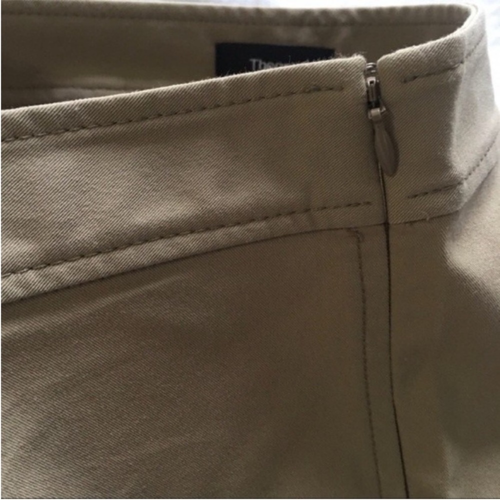 THEORY Bimsa Approach Ankle Straight Leg‎ Stretchy Pants in Sierra Beige 0 - Picture 11 of 13